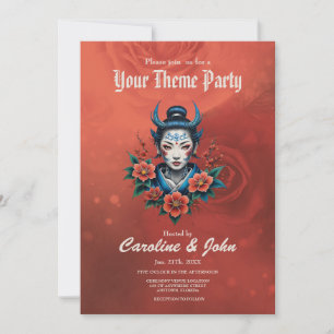 Das Geheimnis der blauen Schönheit, Einladung