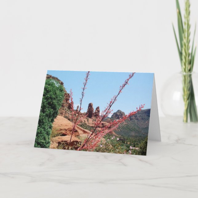 Das Geheimnis der roten Felsen-leeren Karte (Vorderseite)