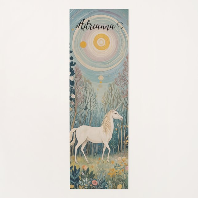 Das Geheimnis des Flüsternwaldes Yogamatte (Vorderseite)