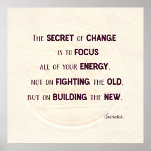 Das Geheimnis des Wandels Poster