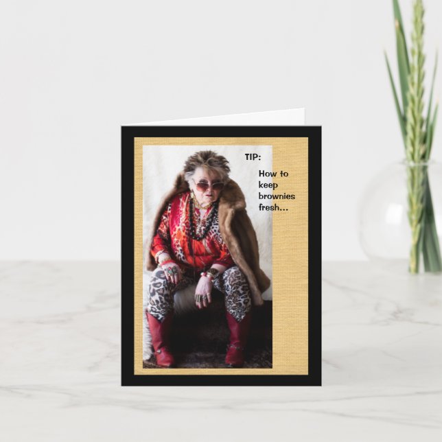 Das Geheimnis, eine frische Grußkarte behalten Karte (Vorderseite)