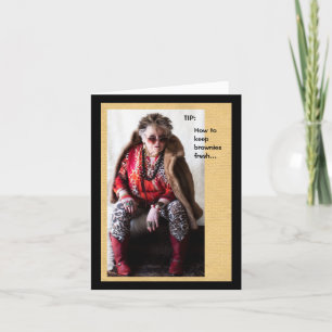 Das Geheimnis, eine frische Grußkarte behalten Karte