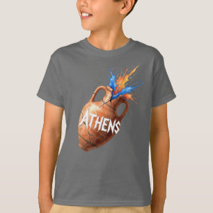 Das geheimnisvolle Athen, die alte Amphora von Nat T-Shirt