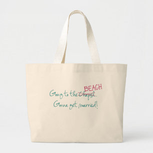 Das Gehen zur Kapelle/setzen Taschen-Tasche auf Jumbo Stoffbeutel