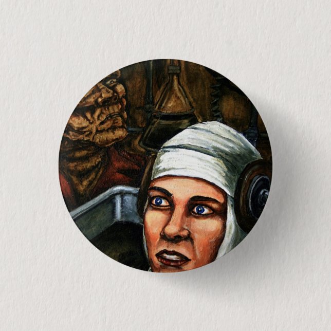 Das Gehirn, das nicht wurde, die Knopf Button (Vorderseite)