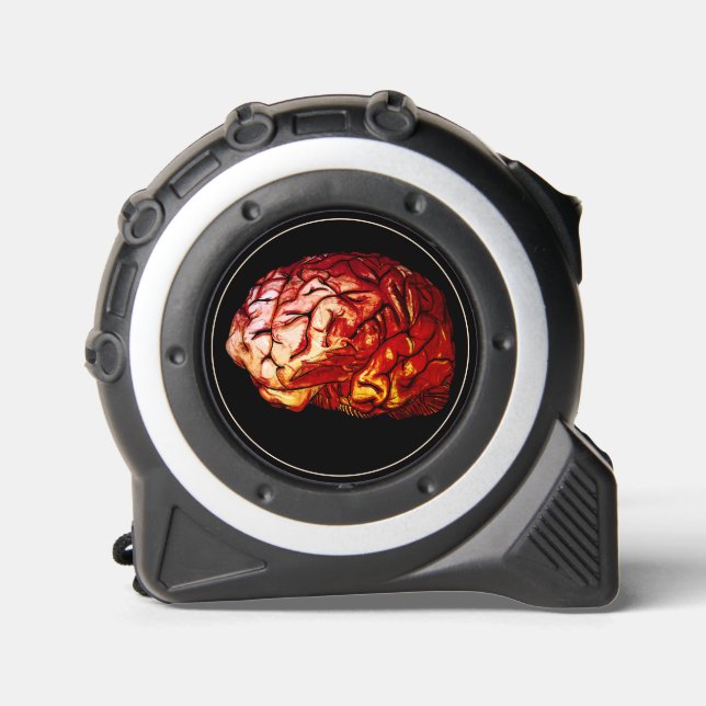 Das Gehirn Maßband (Vorderseite)