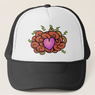 Das Gehirn sieht, wie die Geber funktionieren Truckerkappe