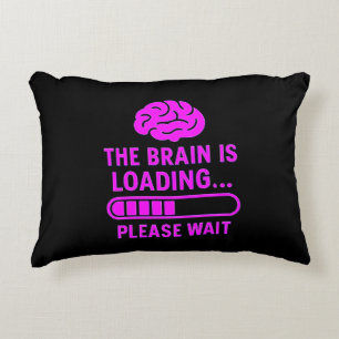 Das Gehirn Wird Lustig Geladen Dekokissen
