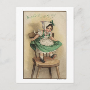 Das Gehör der Grünen Postkarte