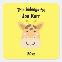 Das gehört zu "Zurück zur Niedlichen Giraffe Yello