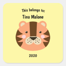 Das gehört zurück zum Tigergesicht der Schule