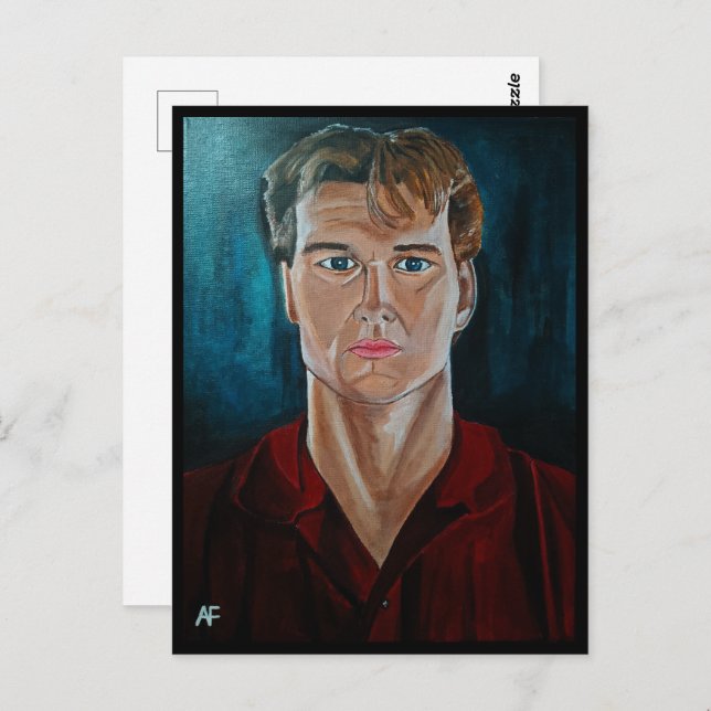 Das Geisterbild von Alfred Fox Postkarte (Vorne/Hinten)