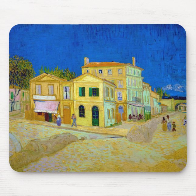 Das Gelbe Haus, Van Gogh Mousepad (Vorne)