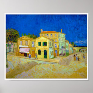 Das Gelbe Haus, Van Gogh Poster