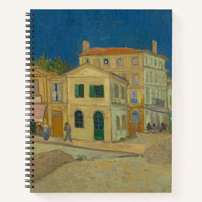 Das Gelbe Haus - Vincent van Gogh Notizbuch (Vorderseite)