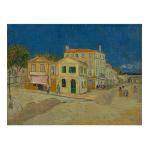 Das Gelbe Haus - Vincent van Gogh Poster