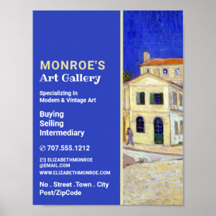 Das Gelbe Haus von Van Gogh, Kunsthändler, Galerie Poster