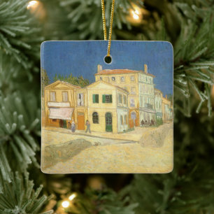 Das Gelbe Haus von Vincent van Gogh Keramikornament