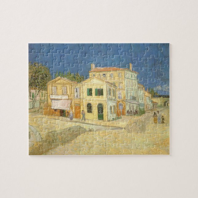 Das Gelbe Haus von Vincent van Gogh Puzzle (Horizontal)