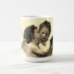 Das Gemälde Der erste Kuss von William Bouguereau Kaffeetasse