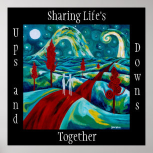 Das gemeinsame Poster für das Leben