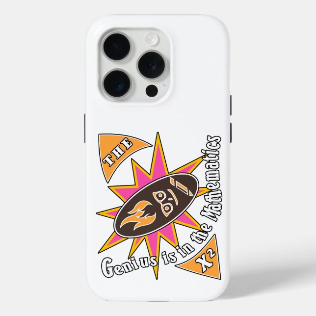 Das Genie liegt in der Mathematik Case-Mate iPhone Hülle (Rückseite)