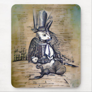 Das Gentleman Rabbit Mousepad