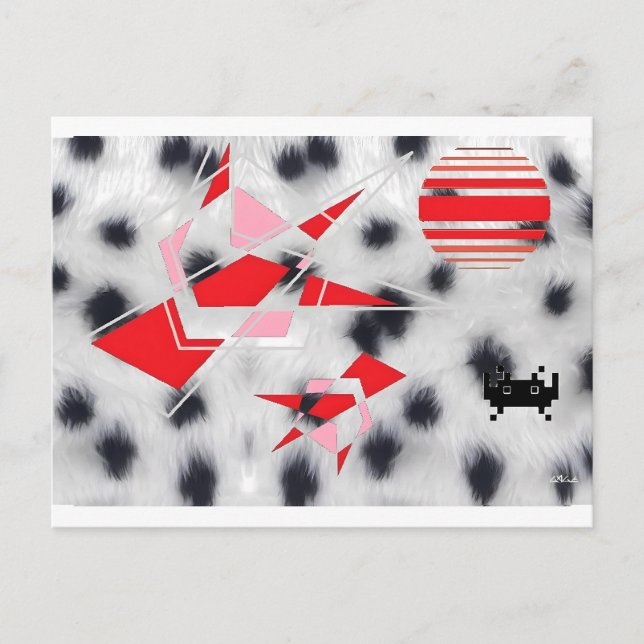 Das geometrische Ding Teil C Postkarte (Vorderseite)