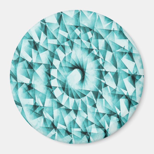 Das geometrische Meer...... Magnet (Vorne)