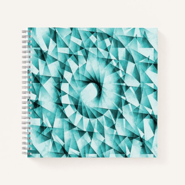 Das geometrische Meer.... Notizbuch (Vorderseite)