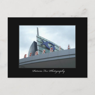 Das Georgien-Aquarium - Postkarte