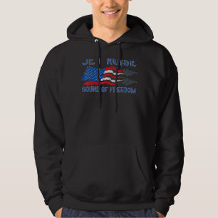 Das Geräusch der Freiheit jet Lärm der amerikanisc Hoodie