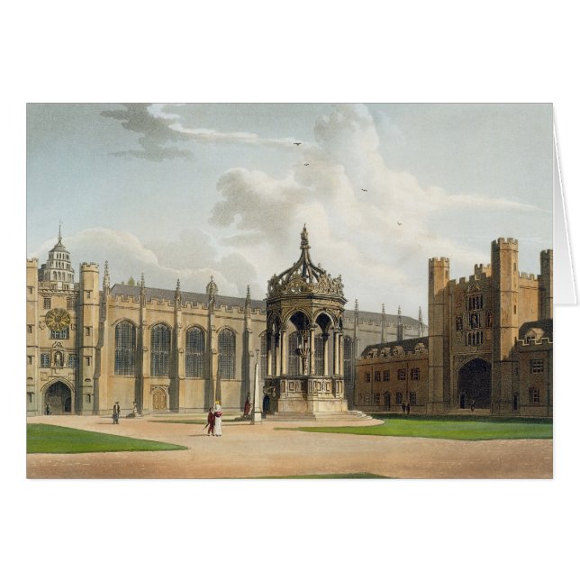 Das Gericht der Dreifaltigkeit Uni, Cambridge, von (Vorderseite (Horizontal))