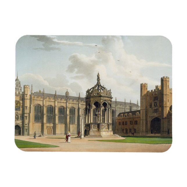 Das Gericht der Dreifaltigkeit Uni, Cambridge, von Magnet (Horizontal)
