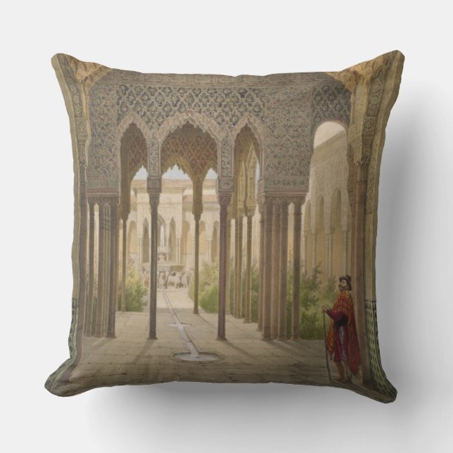 Das Gericht der Löwen, das Alhambra, Granada, 185 Kissen (Vorderseite)