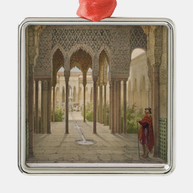 Das Gericht der Löwen, das Alhambra, Granada, 185 Ornament Aus Metall (Vorne)