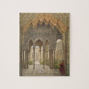 Das Gericht der Löwen, das Alhambra, Granada, 185 Puzzle