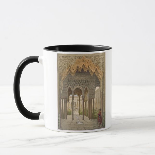 Das Gericht der Löwen, das Alhambra, Granada, 185 Tasse (Links)