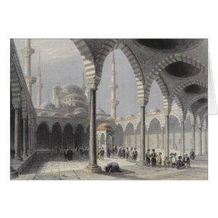 Das Gericht der Moschee des Sultans Achmet,
