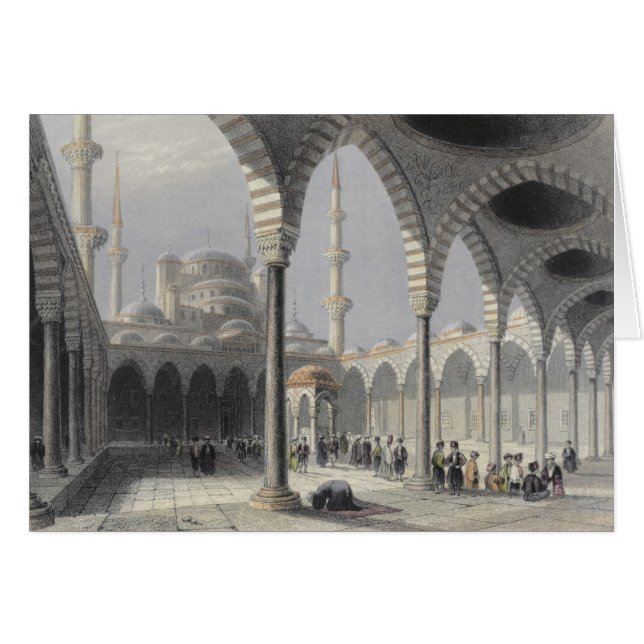 Das Gericht der Moschee des Sultans Achmet, (Vorderseite (Horizontal))