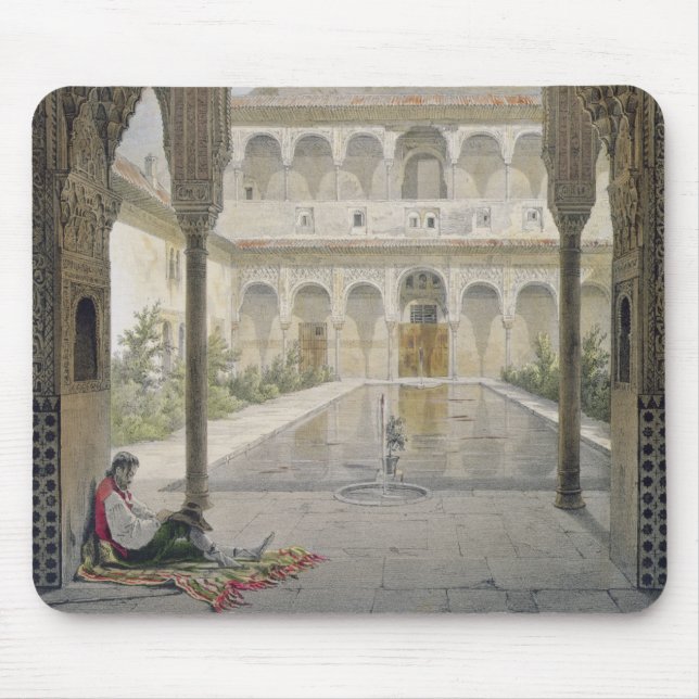 Das Gericht des Alberca im Alhambra, Granada, Mousepad (Vorne)