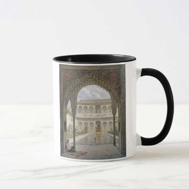 Das Gericht des Alberca im Alhambra, Granada, Tasse (Rechts)