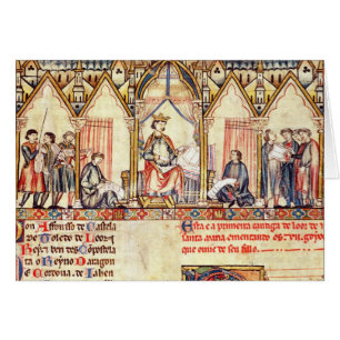 Das Gericht von Alfonso X 'das Wise