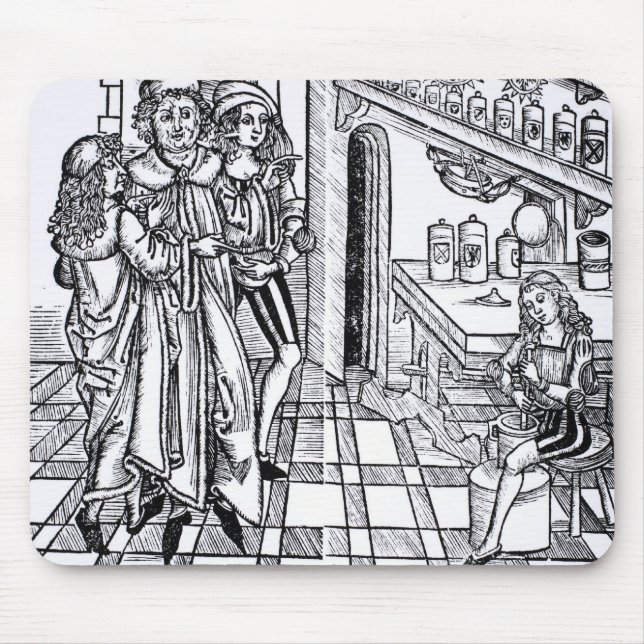 Das Geschäft des Apothekers, von "DAS Buch der Mousepad (Vorne)