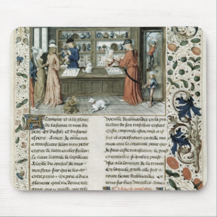 Das Geschäft des Juweliers, von Lapidaire de Mousepad