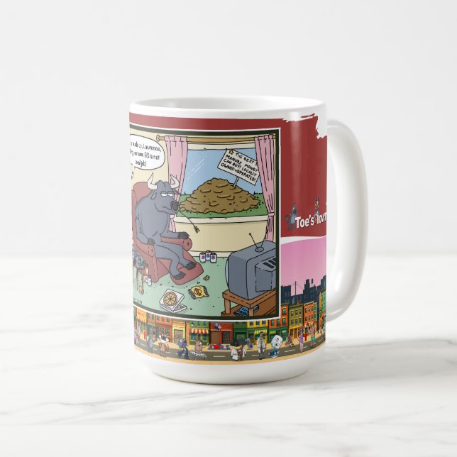 Das Geschäft mit BS | Father’s Day Klassiker Kaffeetasse (VorderseiteRechts)