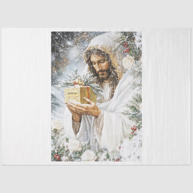 Das Geschenk der Erlösung Seidenpapier (Vorderseite)