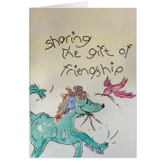 Das Geschenk der Freundschaft teilen (Vorne)
