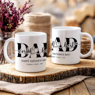 Das Geschenk des besten Vaters der Welt Kaffeetasse