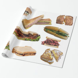 Das Geschenk des Sandwich-Packpapiers Geschenkpapier